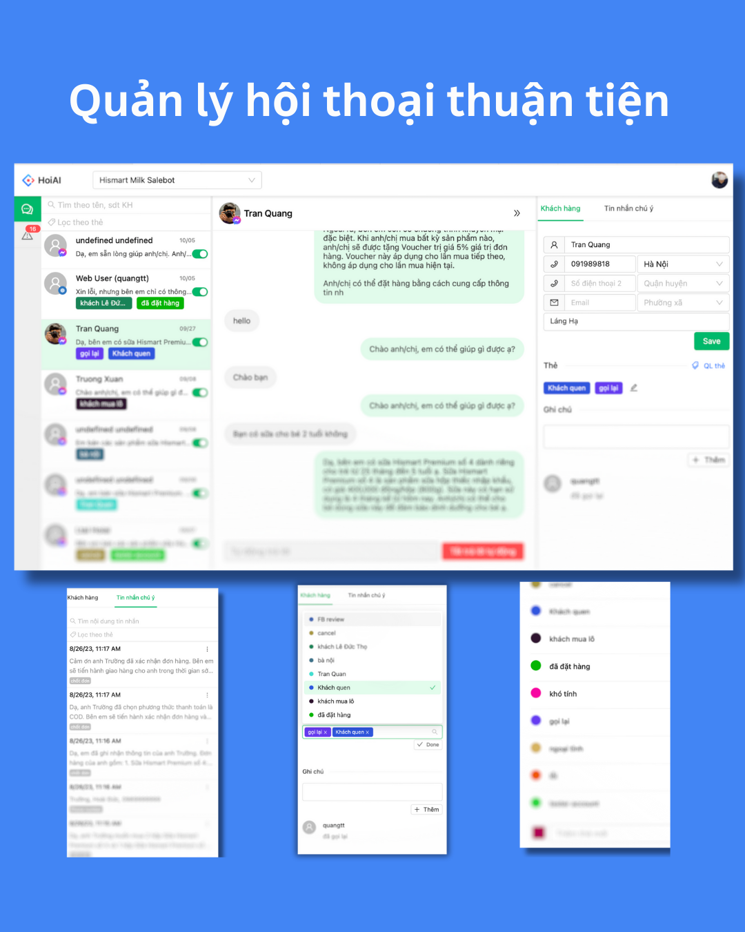 Trang quản lý Askai